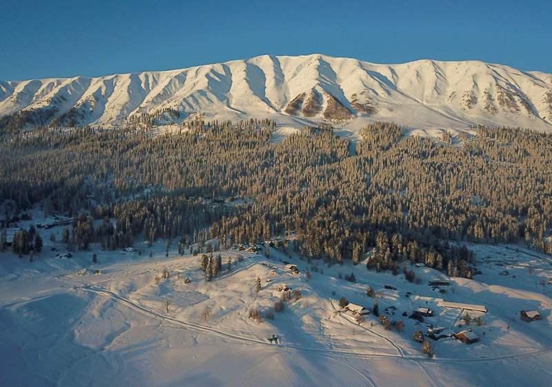 Snowy Gulmarg